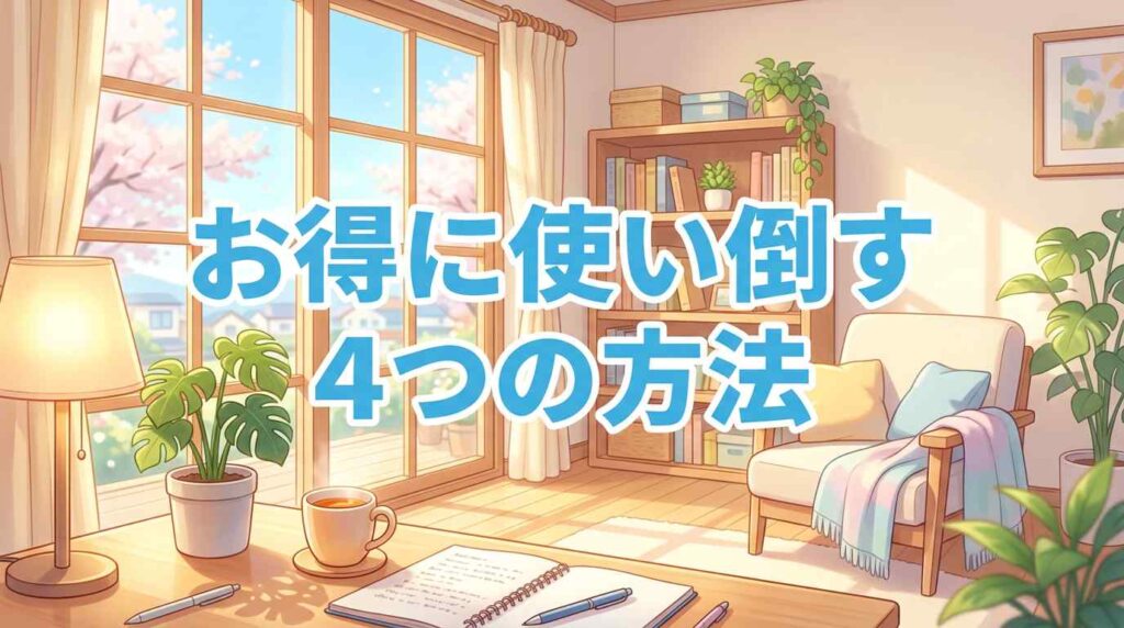 ツクリオをお得に使う4つのコツ