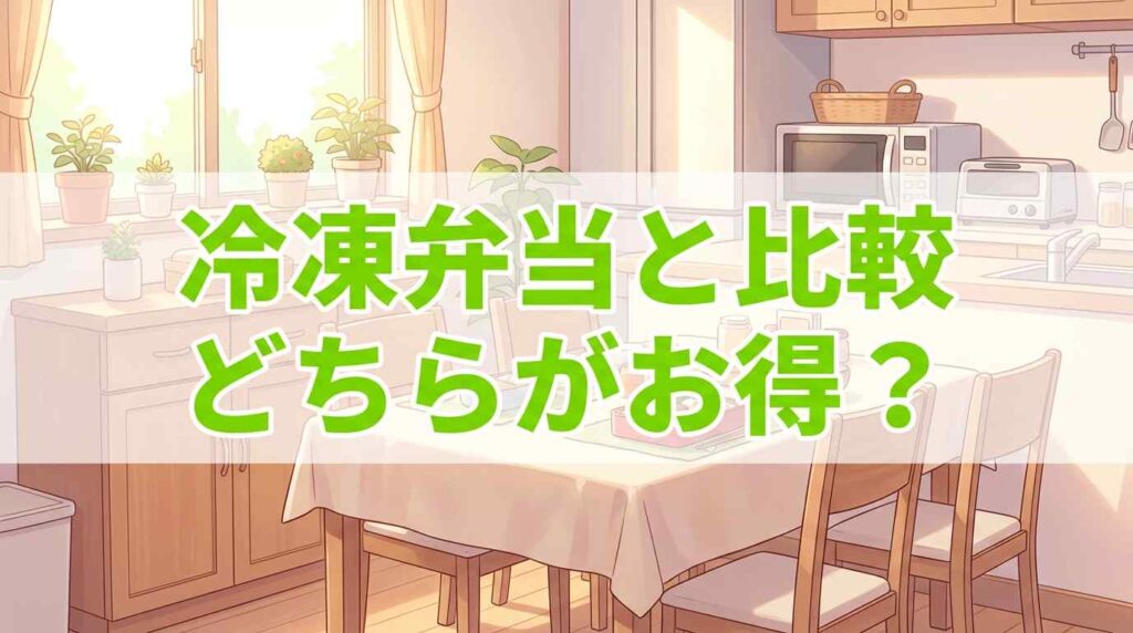 ツクリオと冷凍弁当ナッシュの料金