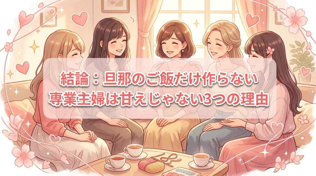 旦那のご飯だけ作らない専業主婦は甘えじゃない！罪悪感ゼロの対処法を紹介