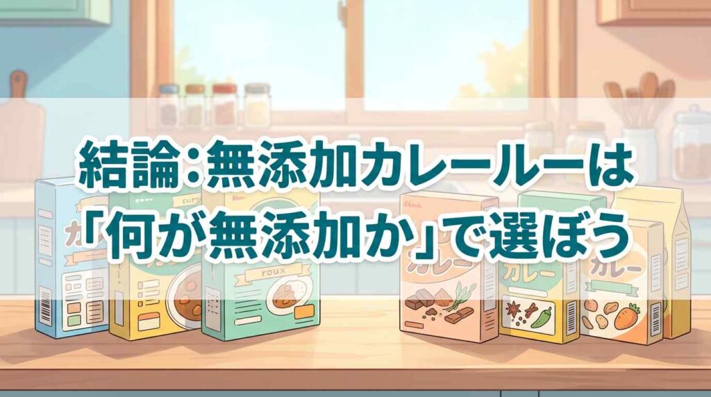 【完全ガイド】スーパーで買える無添加カレールー7選！イオンの取扱商品も解説
