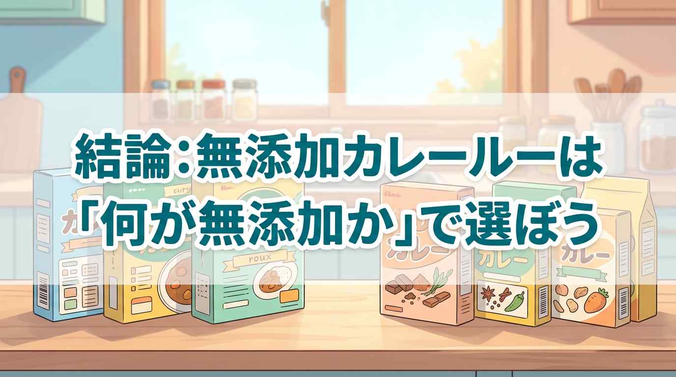 【完全ガイド】スーパーで買える無添加カレールー7選！イオンの取扱商品も解説