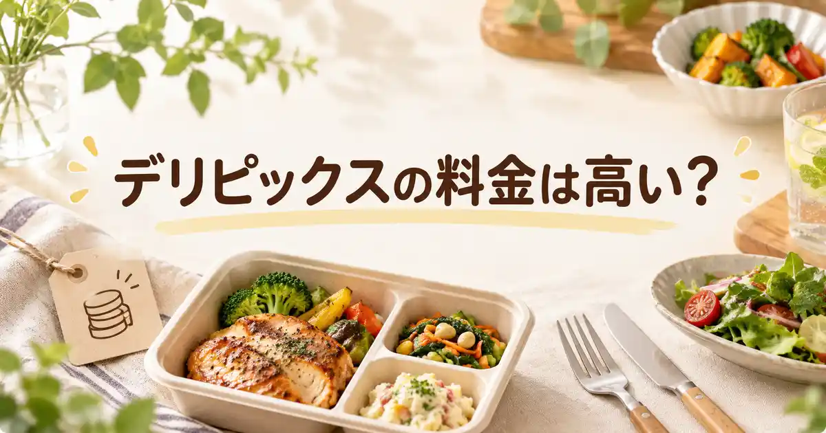 【本音】デリピックスの料金は高い?1食いくらか他社と一緒に調べてみた!