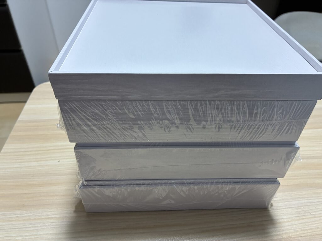 大地を守る会のおせち宝泉華が届いた様子
